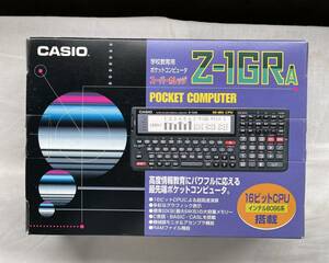 [ beautiful goods * operation verification ending ]CASIO POCKET COMPUTER Z-1GRA[ communication cable attached ]