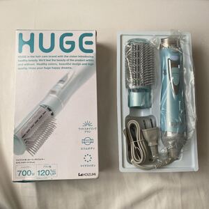 新品未使用 コイズミ HUGE マイナスイオン カーリング ドライヤー マイナスイオン くるくるドライヤー KOIZUMI