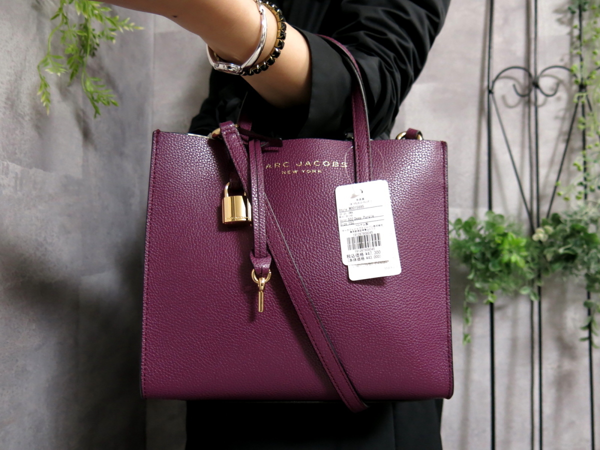 ご予約品 マークジェイコブスミニトート ORCHID HAZE asakusa.sub.jp