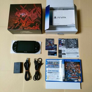PlayStation Vita 本体 機動戦士ガンダム エクストリームバーサスフォース プレミアムBOX(ブラック)