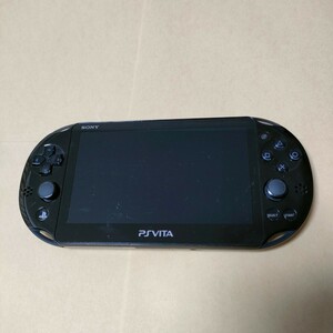 PlayStation Vita 本体のみ Wi-Fiモデル ブラック (PCH-2000ZA11) PS Vita
