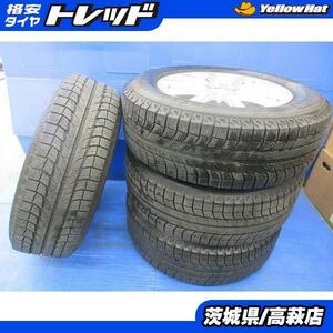 【処分市】送料無料 中古＆中古 ベスト ＡＺスポーツ 7J-17 +38 5H114.3 ミシュラン LATITUDE XI2 225/65R17 102T 2016年製 ☆高萩店