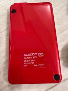 エレコム 120GB SSD ELECOM ポータブル