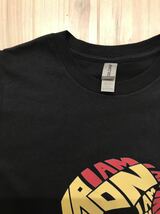 GILDAN IRON MAN Tシャツ アベンジャーズ　アイアンマン　ロゴ　サイズM_画像2