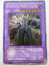 ◆希少◆遊戯王 英語版 TDGS-EN038 MULTIPLE PIECE GOLEM マルチ・ピース・ゴーレム アルティメット レリーフ Unlimited C127_画像1