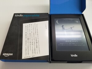 Kindle Paperwhite 6世代 4GB DP75SDI 一式 広告あり 保護フィルムあり