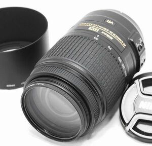 【新品級の超美品・純正フード付き】Nikon ニコン AF-S DX NIKKOR 55-300mm f/4.5-5.6 G ED VR