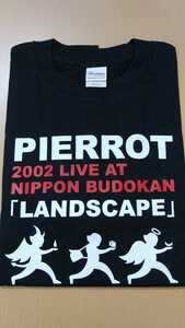  ultra rare PIERROT LANDSCAPE 2002 Tour T-shirt staff T-shirt Japan budo pavilion piero drill to