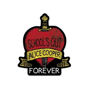 Alice Cooper ステッカー アリス・クーパー School's Out