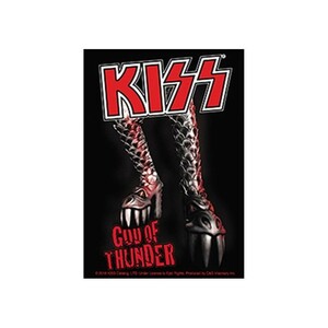 KISS ステッカー キッス God Of Thunder