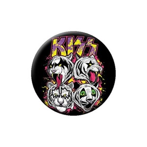 KISS 缶バッジ キッス Tigers