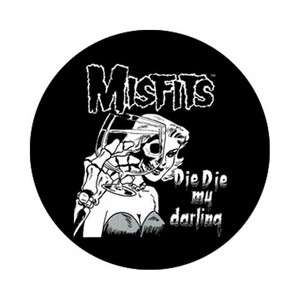 Misfits 缶バッジ ミスフィッツ Die Die 1 Inch Button