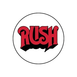 Rush 缶バッジ ラッシュ Logo 1 Inch Button