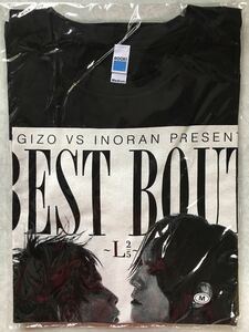 即決 新品未開封 SUGIZO vs INORAN PRESENTS BEST BOUT 〜L2/5〜 Tシャツ ブラック Mサイズ LUNA SEA