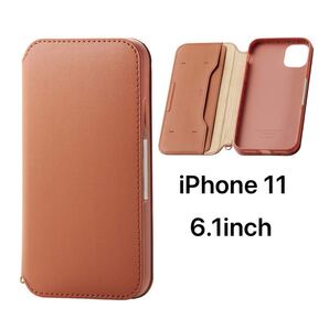iPhone11 6.1インチ ワイヤレス充電対応 スマホケース 手帳型 カバー