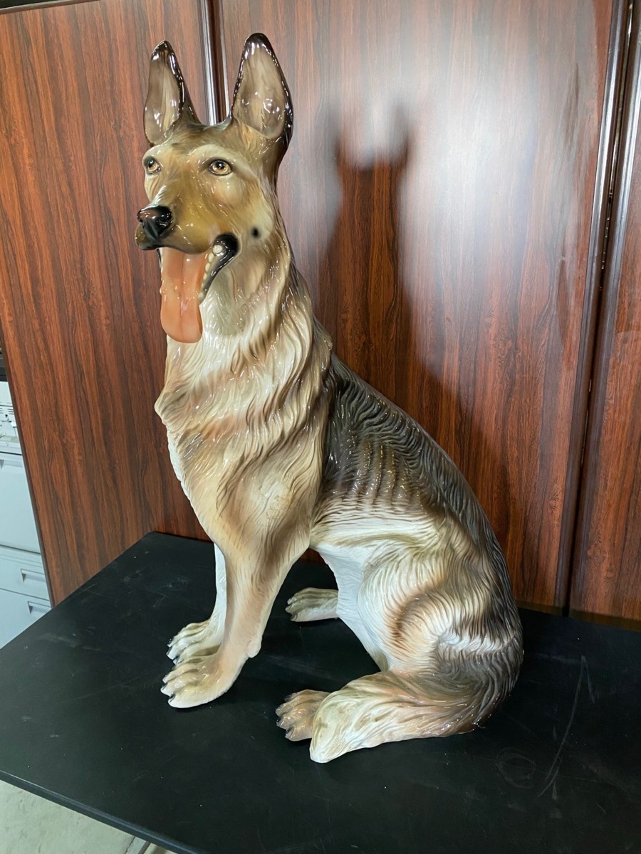 2023年最新】ヤフオク! -犬 (置物 オブジェ)シェパードの中古品・新品
