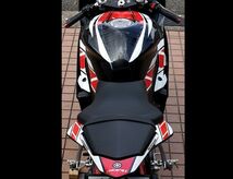 【エムディーエフ オフィシャル】MDF グラフィックキット 2006～2007 YZF-R6用 ストロボ レッド3_画像6