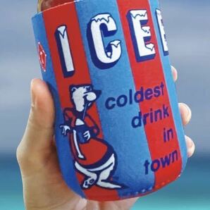 送料込み★ICEE クージー アイシー アメリカンポップ ドリンク 保冷・保温効果 キャンプ BBQ アウトドアにもオススメ！●新品・未開封の画像1