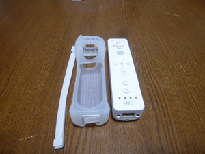 RSJ006【即日配送 送料無料 動作確認済】Wii リモコン ジャケット ストラップ　セット　純正品　RVL-003