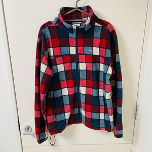 Columbia フリースジャケット チェック柄