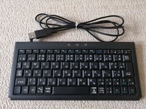 エレコム USB 日本語コンパクトキーボード TK-U77MPBK 小型軽量キーボード