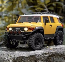 トヨタ ランドクルーザー FJクルーザー 1/18 ラジコンカー 公式ライセンスモデル車 4WD オフロード ロッククローラー バッテリー付き_画像1