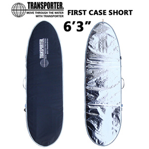 【新品】TRANSPORTER FIRSTCASE 6’3” ブラック ハードケース ボードケース/ショートボード 