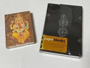paperblanks ペーパーブランクス ガネーシャ マイクロ + クリスタルジュエル ミニ セット 展示未使用品