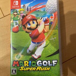 Nintendo switch マリオゴルフ　スーパーラッシュ