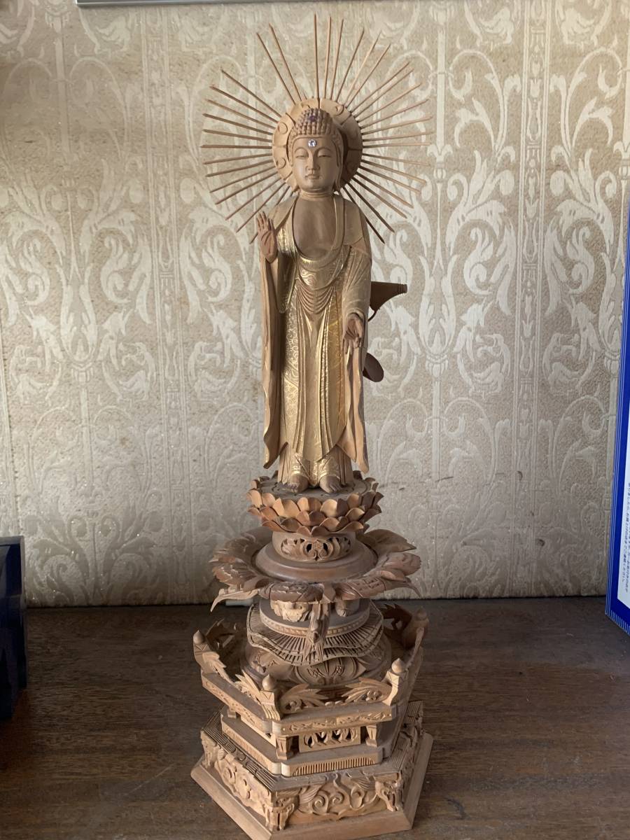 ◇薬師如来・仏陀/釈迦牟尼仏・無量光如来像◇3点セット-AAA 美術 ...