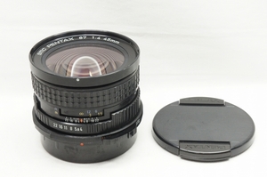 【アルプスカメラ】ペンタックス smc PENTAX 67 45mm F4 中判レンズ MF 220427g