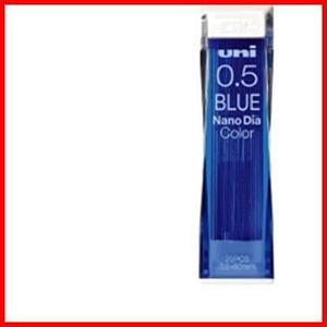 三菱鉛筆 シャープ カラー替芯 ナノダイヤ 0.5mm ブルー U05202NDC.33 10個組み