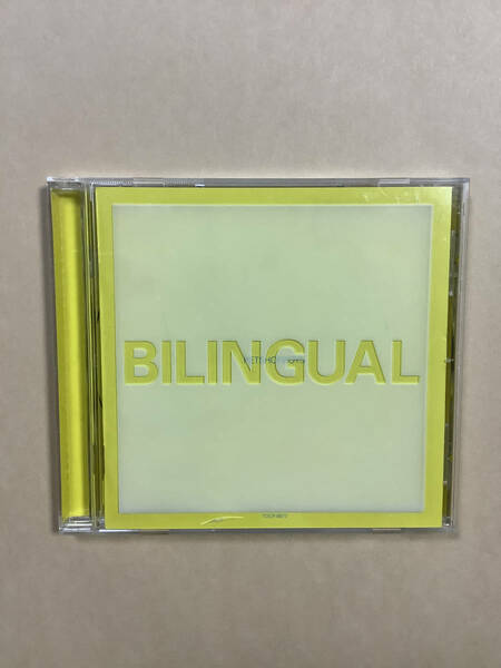 送料無料 ペット ショップ ボーイズ「BILINGUAL」国内盤.