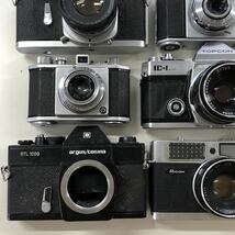 ジャンク カメラ まとめ 現状品 動作未確認 他商品と同梱不可 TOPCON IC-1 Lord KONICA FP RICOH 35L argus cosina STL1000 OLYMPUS 35 o4_画像4