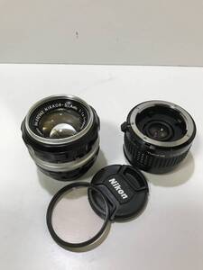 単焦点大囗径　ニコン　NIKKORーS AUTO 50mm f1・4 オマケ(NA)