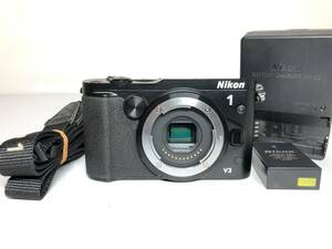 僅か1673ショット ニコン Nikon1 V3 ボディ