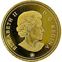 カナダ金貨 2010年 24金 純金 0.6g イエローゴールド コレクション Gold 美品_画像2