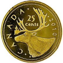 カナダ金貨 2010年 24金 純金 0.6g イエローゴールド コレクション Gold 美品_画像1