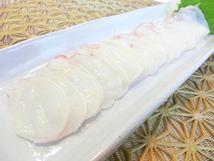 2【Max】北海道産 たこ薄造り 生食用 タコスライス 250g 1円スタート 冷凍 国産 水タコ 刺身 シーフードマックス ・蛸 スライス1P・_画像5