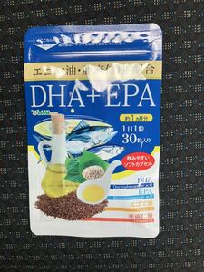 DHA＋EPA エゴマ油　1ヶ月30粒　シードコムス　新品未開封　サプリ　健康サポート
