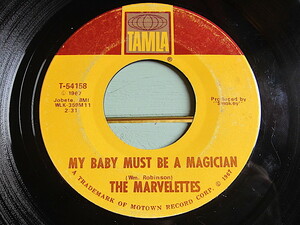 THE MARVELETTES●MY BABY MUST BE A MAGICIAN/I NEED SOMEONE TAMLA T-54158●220517t1-rcd-7-fnレコード45米盤US盤7インチ