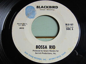 BOSSA RIO●BLACKBIRD/GIRL TALK BLUE THUMB RECORDS BLU-107●220523t2-rcd-7-jzレコード45米盤7インチジャズUS盤ボサノバ