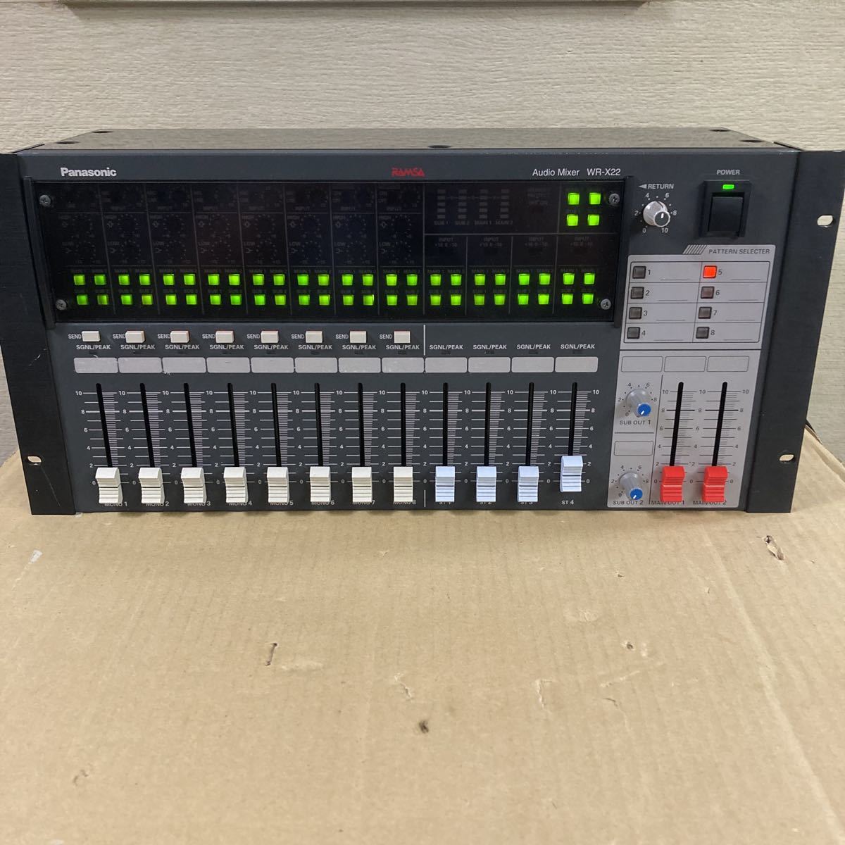 のため ☆ RAMSA WR-X22 コンパクトミキサー YuI6U-m85029348026 送料