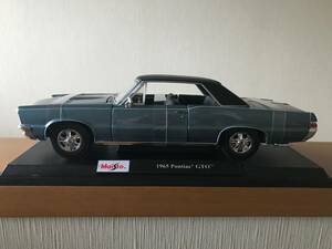 希少 レア Maisto マイスト 1:18 6+ 1965 Pontiac GTO グレー