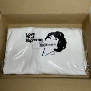22SS Supreme Love That Tee White L シュプリーム Tシャツ ホワイト 白 ボックスロゴステッカー ノベルティ box logo kaws ベアブリック