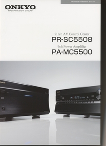 ONKYO PR-SC5508/PA-MC5500 catalog Onkyo tube 5577