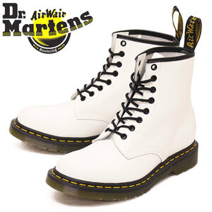 正規 Dr.Martens (ドクターマーチン) 11822100 1460 8EYE スムースレザー ブーツ WHITE UK8-約27.0cm