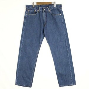 リーバイス Levi's 505 5ポケット デニムパンツ メンズW36/L30 ウエスト90cm 股下74cm 青 デニムブルー系 pn-0348