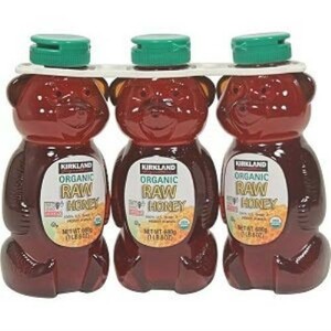 【在庫品のみ】 KIRKLAND　カークランド　Organic Raw Honey オーガニック ローハニー680ｇ 有機 生ハチミツ（生はちみつ）3本セット