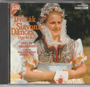 ★CD DENON ドヴォルザーク:スラヴ舞曲 全曲 *ヴァーツラフ・ノイマン(Vaclav Neumann)/ブルースペックCD